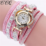 Fashion Luxury Women Rhinestone Bracelet Watch