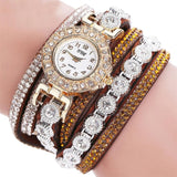 Rhinestone Watch Bracelet