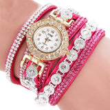 Rhinestone Watch Bracelet