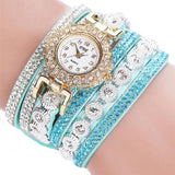 Rhinestone Watch Bracelet