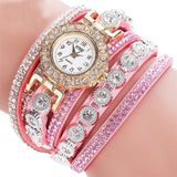 Rhinestone Watch Bracelet