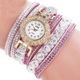 Rhinestone Watch Bracelet