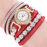 Rhinestone Watch Bracelet